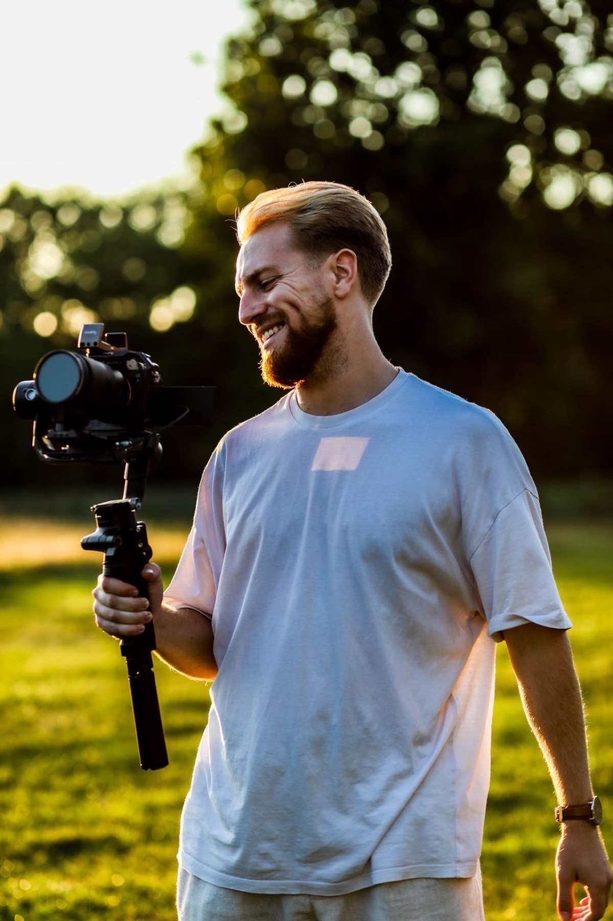 Portrait d'Aurélien Gerber, photographe